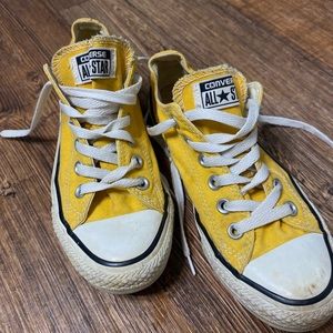 Vintage Yellow Converse